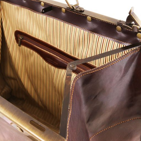 Madrid - Gladstone Leather Bag - Small size